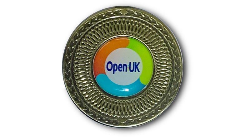 Open UK 2022 Honouree Medal