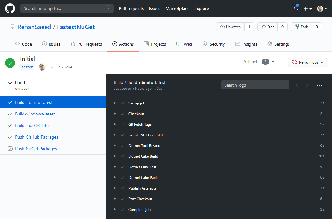 Build GitHub Action