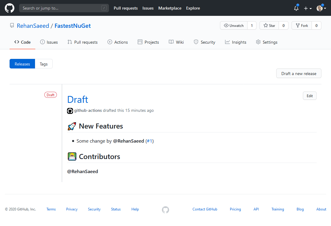 GitHub Releases