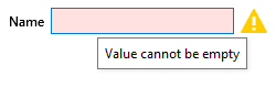 INotifyDataErrorInfo Invalid TextBox