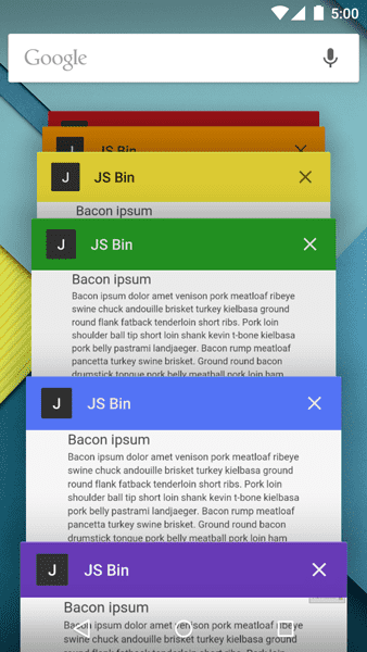 Android Theme Colour