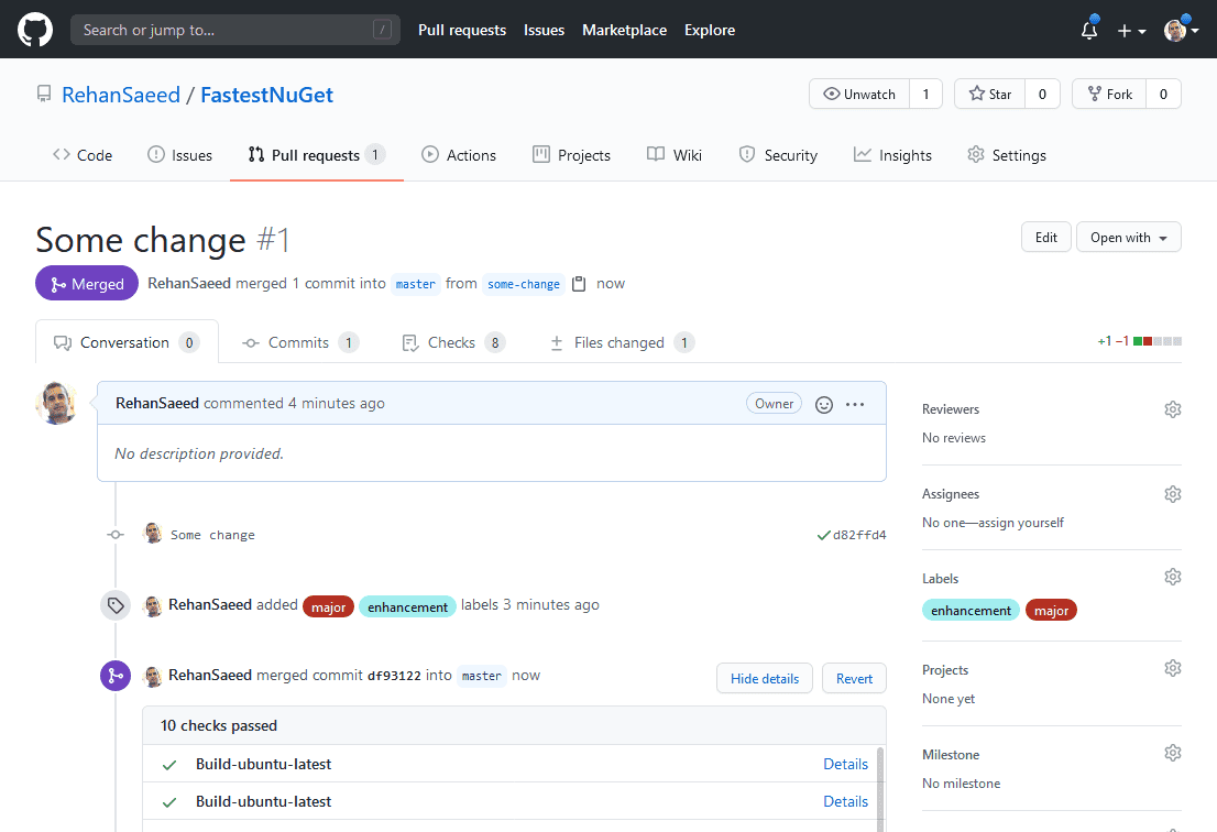 Completed Pull Request