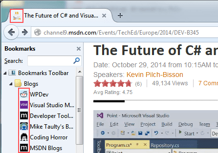 Desktop Browser Favicon's
