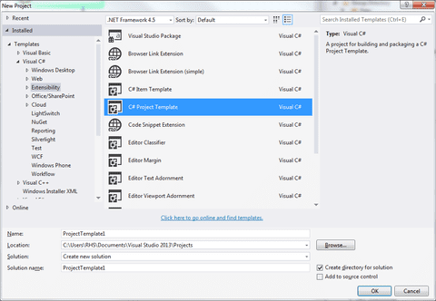 Custom Visual Studio Project Templates - Muhammad Rehan Saeed