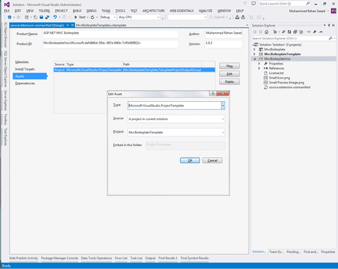 Custom Visual Studio Project Templates - Muhammad Rehan Saeed