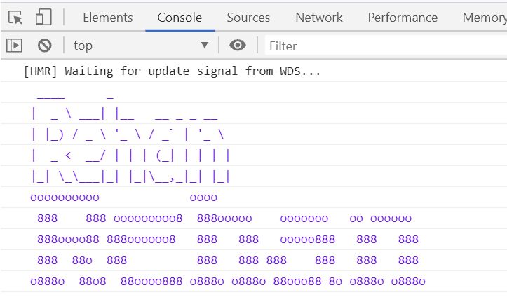 My name rendered in ASCII art using a figlet font