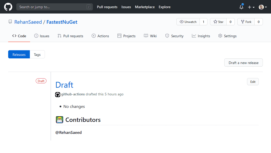 GitHub Releases