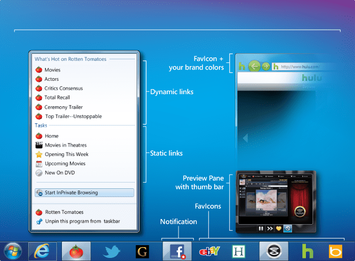 Windows 7 Taskbar Settings