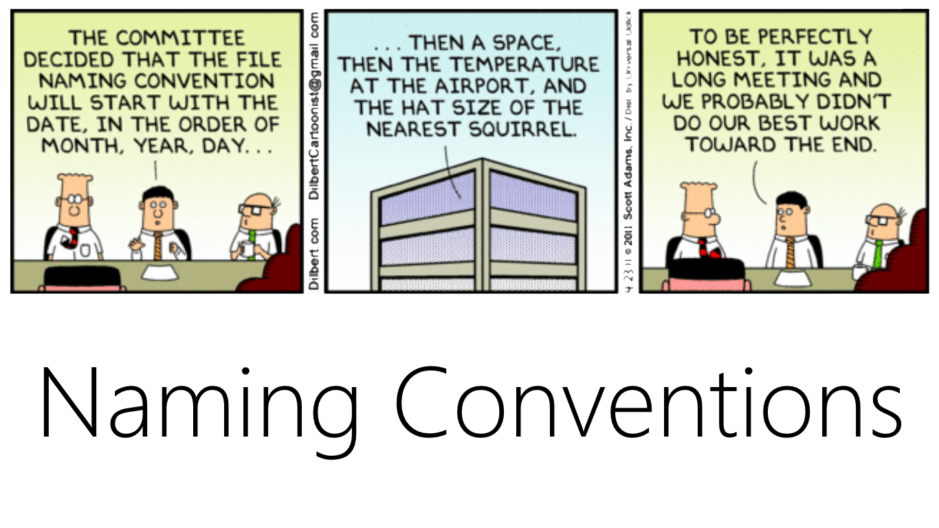 Naming Conventions
